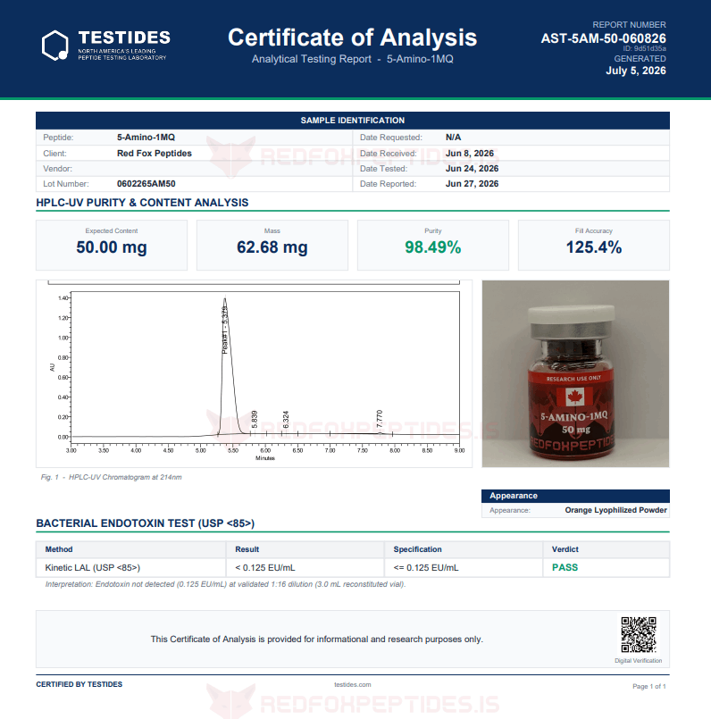 5-Amino-1MQ – 50 mg - Image 2