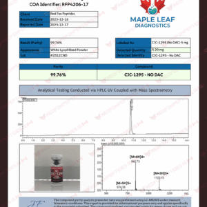Alternative view of CJC-1295 (No DAC) – 5 mg