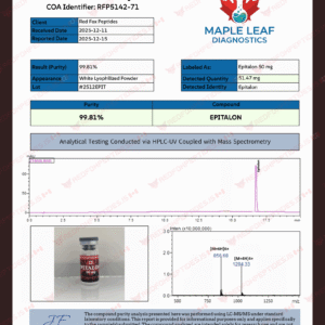 Alternative view of EPITALON – 50 mg