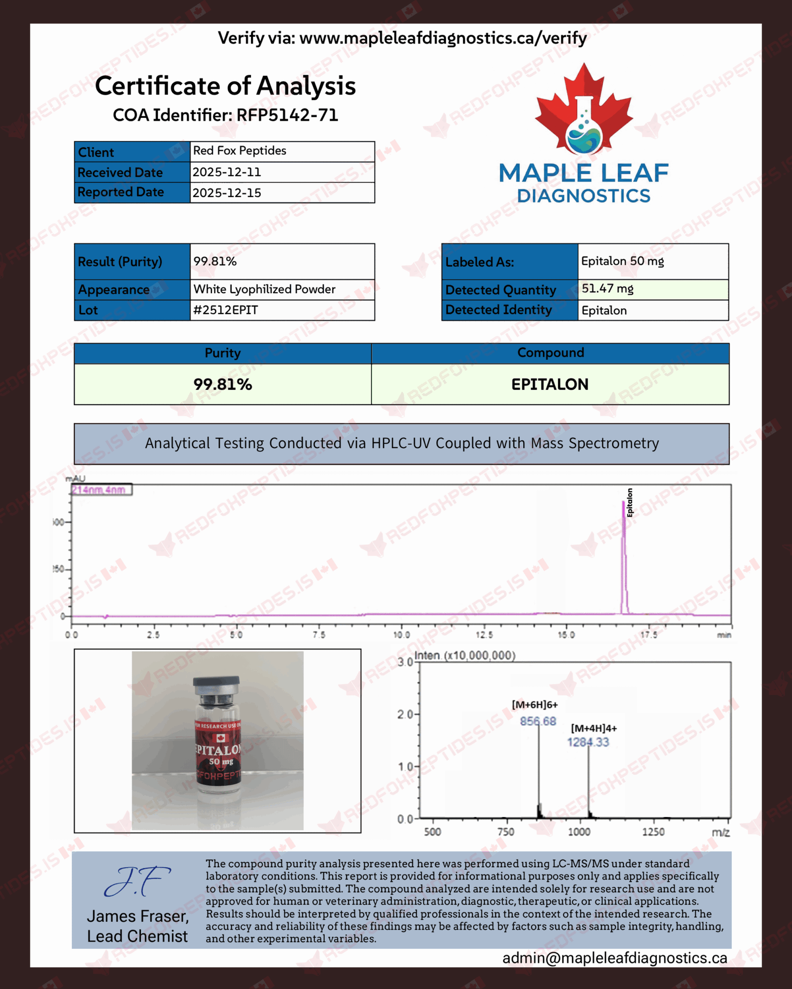 EPITALON – 50 mg - Image 2