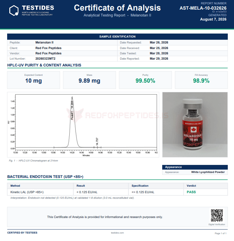 MELANOTAN-2 (MT2) – 10 mg - Image 2