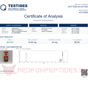 Alternative view of TESAMORELIN
